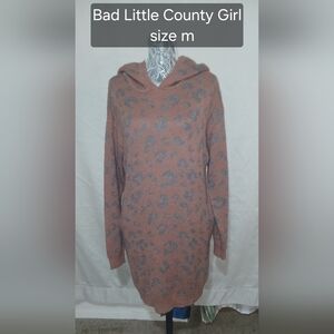 Leopard Print Hooded Sweater